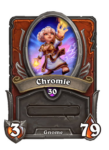 Chromie Hearthstone kártya