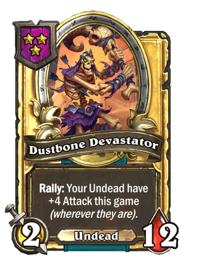 Dustbone Devastator Hearthstone kártya