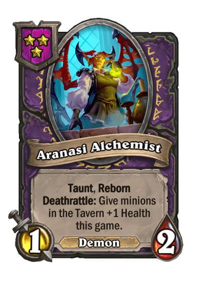 Aranasi Alchemist Hearthstone kártya