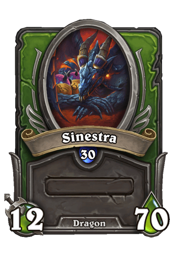 Sinestra Hearthstone kártya