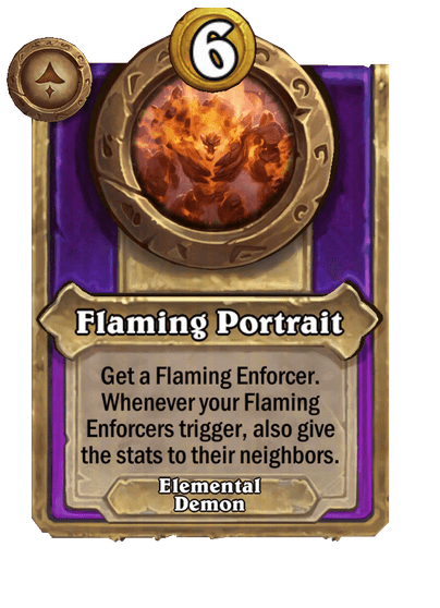 Flaming Portrait