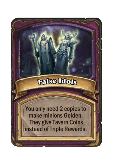 False Idols Hearthstone kártya