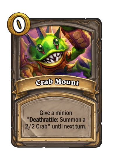 Crab Mount Hearthstone kártya