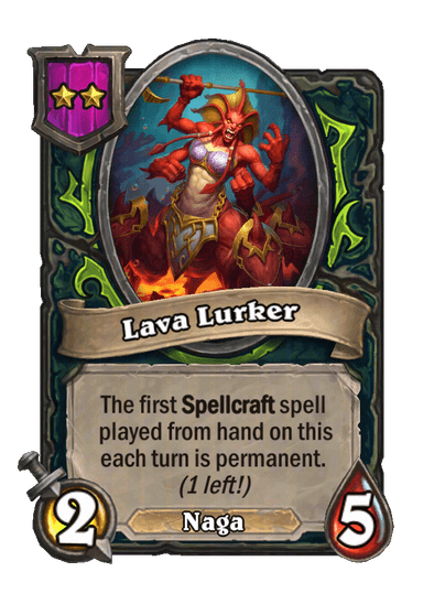 Lava Lurker Hearthstone kártya