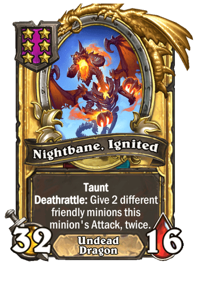Nightbane, Ignited Hearthstone kártya