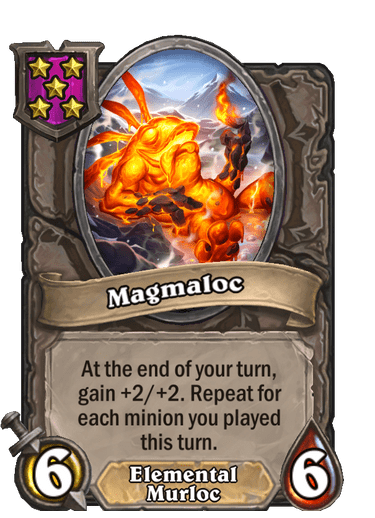 Magmaloc Hearthstone kártya