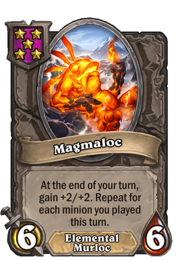 Magmaloc Hearthstone kártya