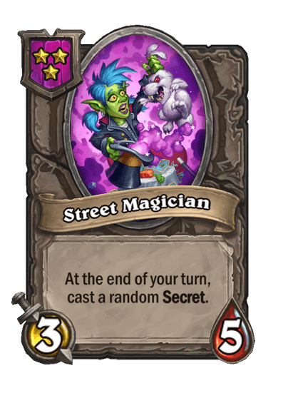 Street Magician Hearthstone kártya