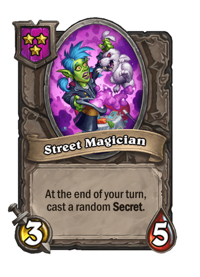 Street Magician Hearthstone kártya