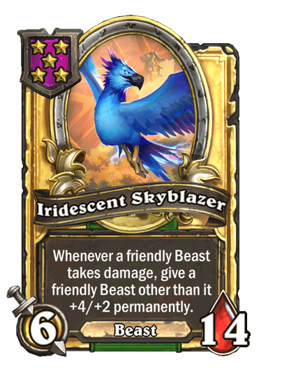 Iridescent Skyblazer Hearthstone kártya