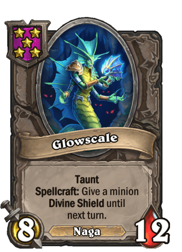 Glowscale Hearthstone kártya