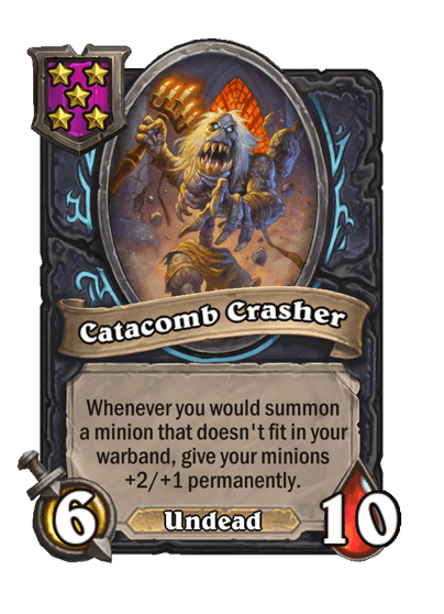 Catacomb Crasher Hearthstone kártya