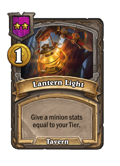 Lantern Light Hearthstone kártya