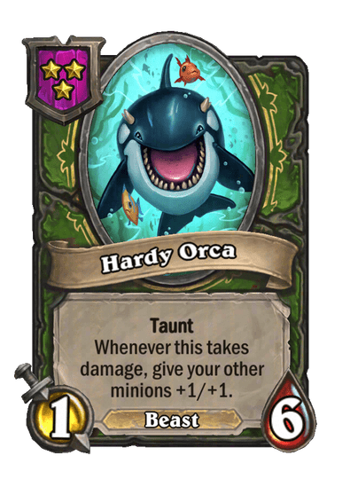 Hardy Orca Hearthstone kártya