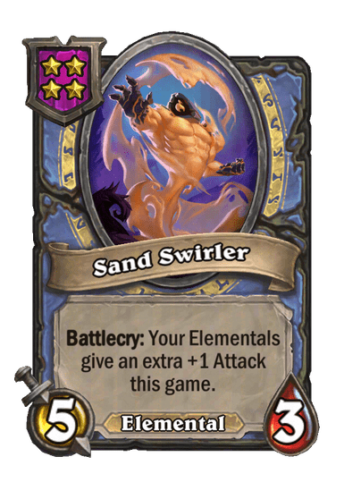Sand Swirler Hearthstone kártya