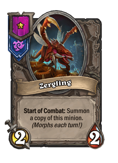 Zergling Hearthstone kártya