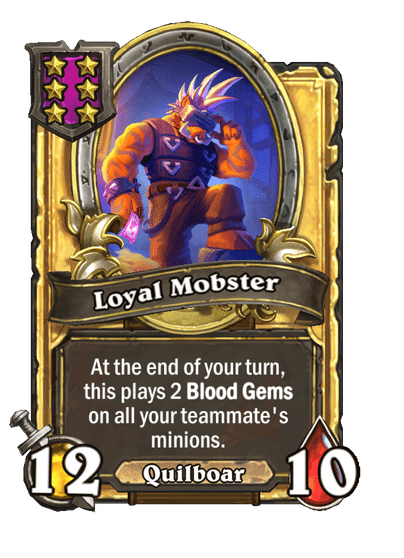 Loyal Mobster Hearthstone kártya