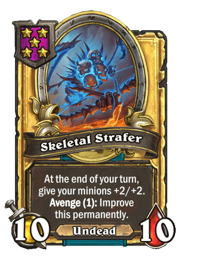 Skeletal Strafer Hearthstone kártya