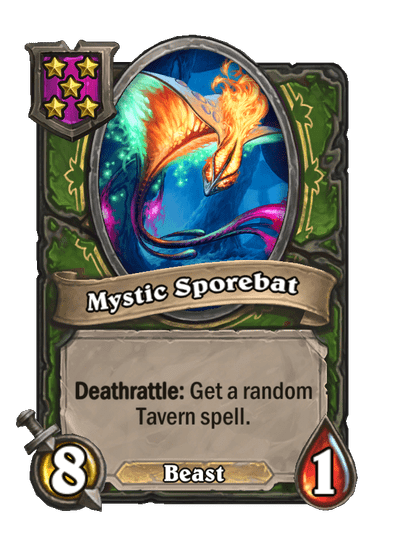 Mystic Sporebat Hearthstone kártya