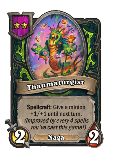 Thaumaturgist Hearthstone kártya