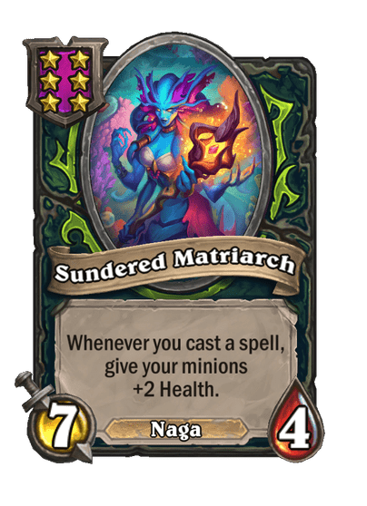 Sundered Matriarch Hearthstone kártya