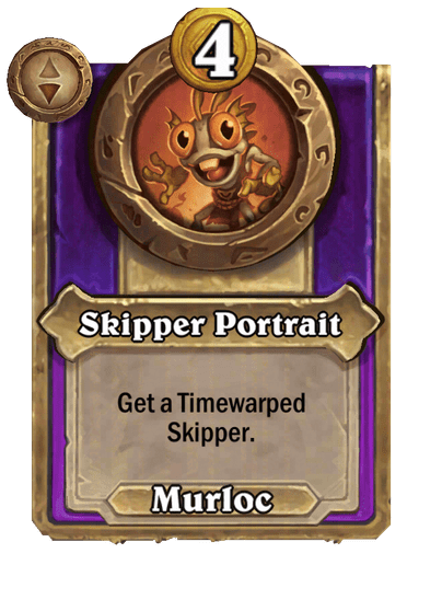 Skipper Portrait Hearthstone kártya