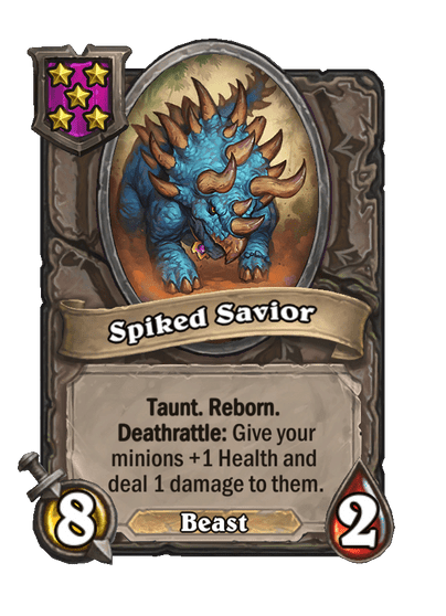 Spiked Savior Hearthstone kártya