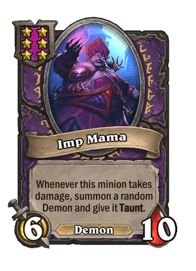 Imp Mama Hearthstone kártya