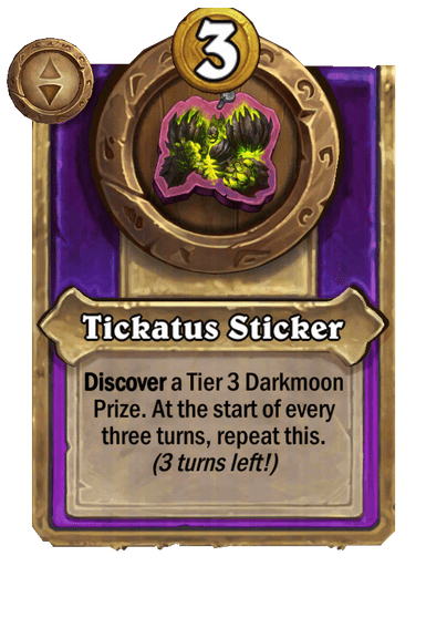 Tickatus Sticker
