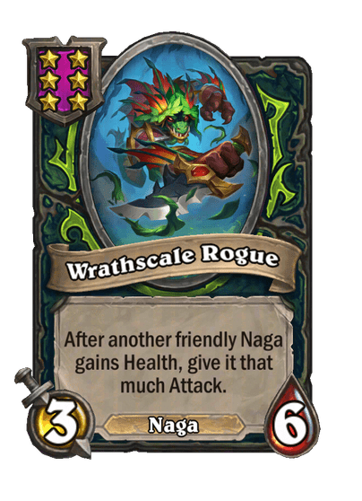 Wrathscale Rogue Hearthstone kártya