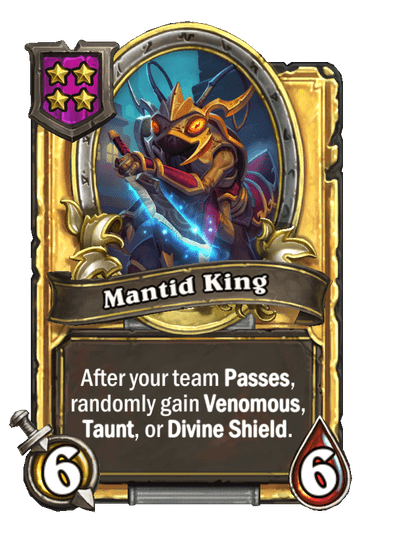 Mantid King Hearthstone kártya
