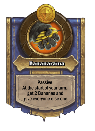 Bananarama Hearthstone kártya