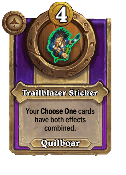 Trailblazer Sticker