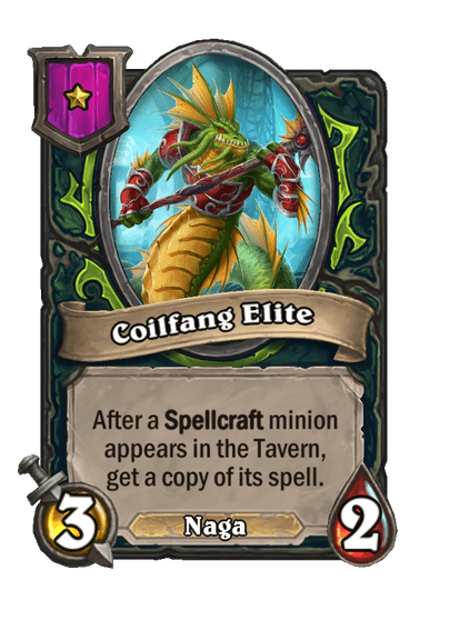 Coilfang Elite Hearthstone kártya