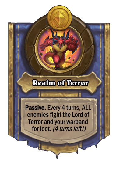 Realm of Terror Hearthstone kártya
