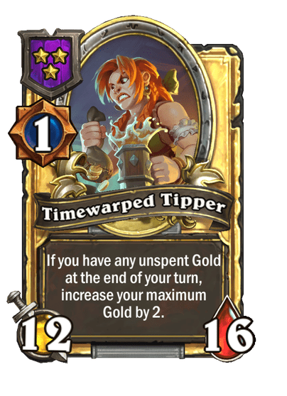Timewarped Tipper Hearthstone kártya