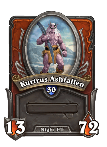 Kurtrus Ashfallen Hearthstone kártya