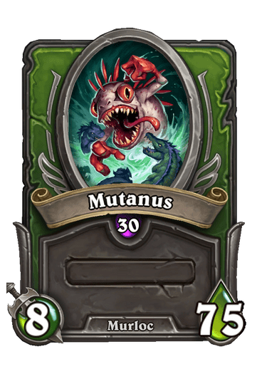 Mutanus Hearthstone kártya