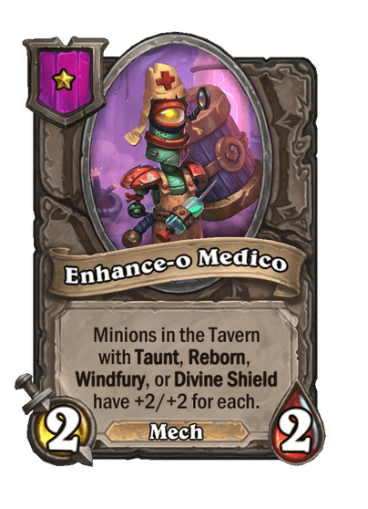 Enhance-o Medico Hearthstone kártya