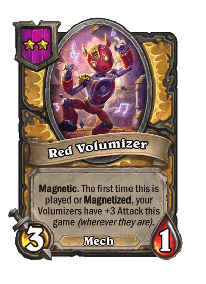 Red Volumizer Hearthstone kártya