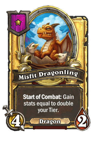 Misfit Dragonling Hearthstone kártya