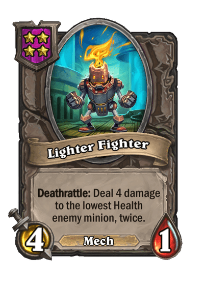 Lighter Fighter Hearthstone kártya