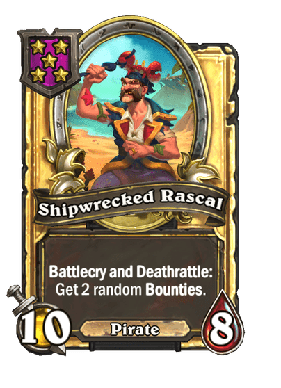 Shipwrecked Rascal Hearthstone kártya