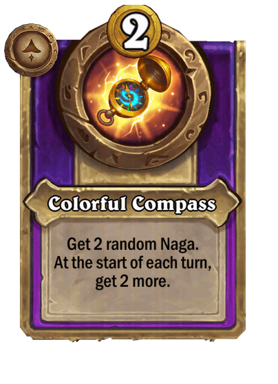 Colorful Compass Hearthstone kártya