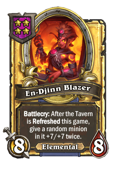 En-Djinn Blazer Hearthstone kártya