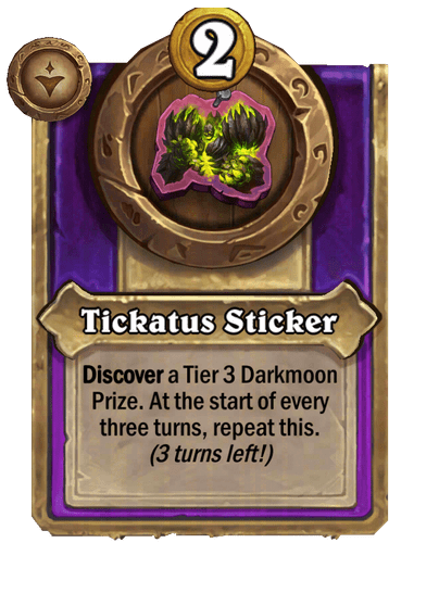 Tickatus Sticker