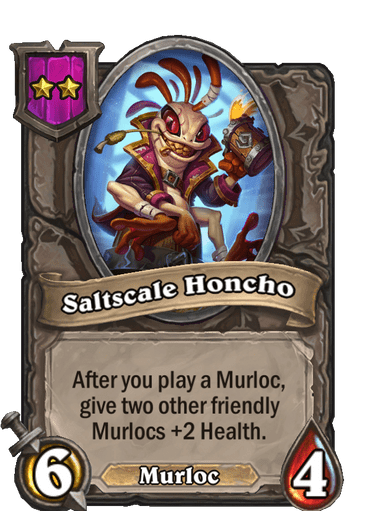 Saltscale Honcho Hearthstone kártya