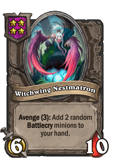 Witchwing Nestmatron Hearthstone kártya
