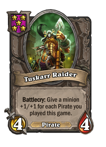Tuskarr Raider Hearthstone kártya