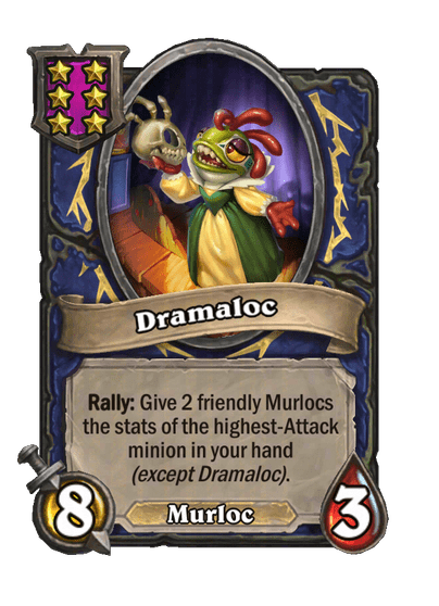 Dramaloc Hearthstone kártya